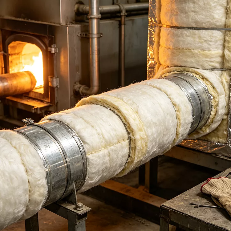 Fire-Resistant Fiberglass Insulation Mat